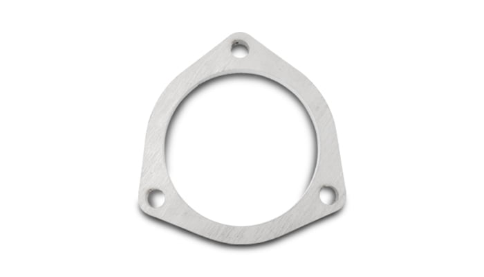 Vibrant Performance 1483S VIB1483S 3-BOLT STAINLESS STEEL FLANGE (3IN I.D.) - SINGLE FLANGE, RETAIL PACKED