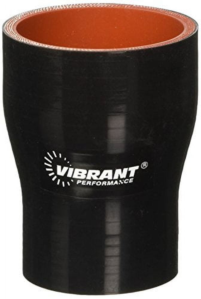 Vibrant Performance 2763 VIB2763 4 PLY REDUCER COUPLING, 1.5IN X 2IN X 3IN LONG - BLACK