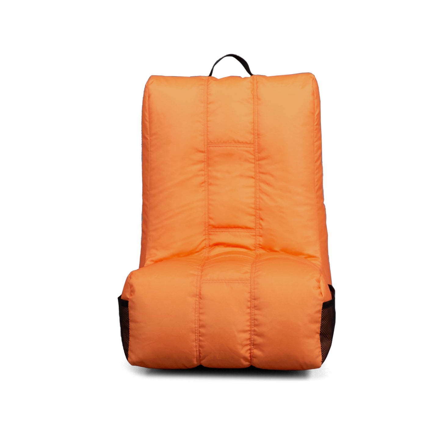 Big Joe Video Lounger Bean Bag Chair, Kids, Tangerine, Polyester Nylon Blend, 2 feet