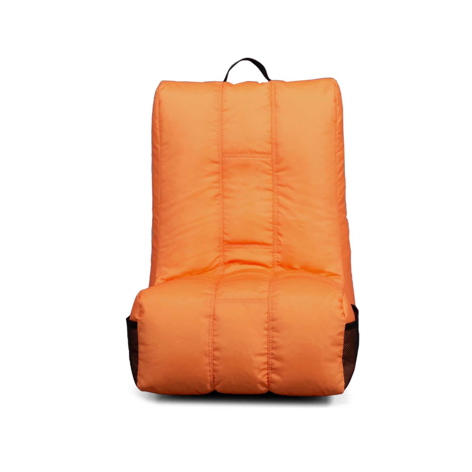 Big Joe Video Lounger Bean Bag Chair, Kids, Tangerine, Polyester Nylon Blend, 2 feet