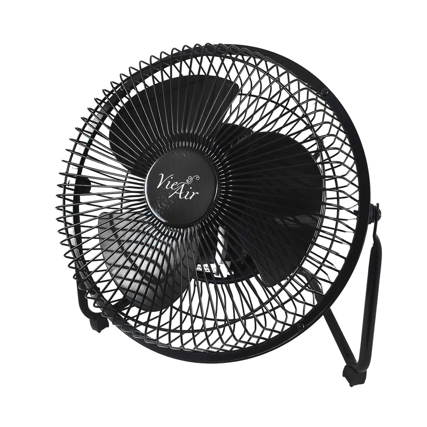 Vie Air 8" High Velocity Metal Desk and Floor Fan