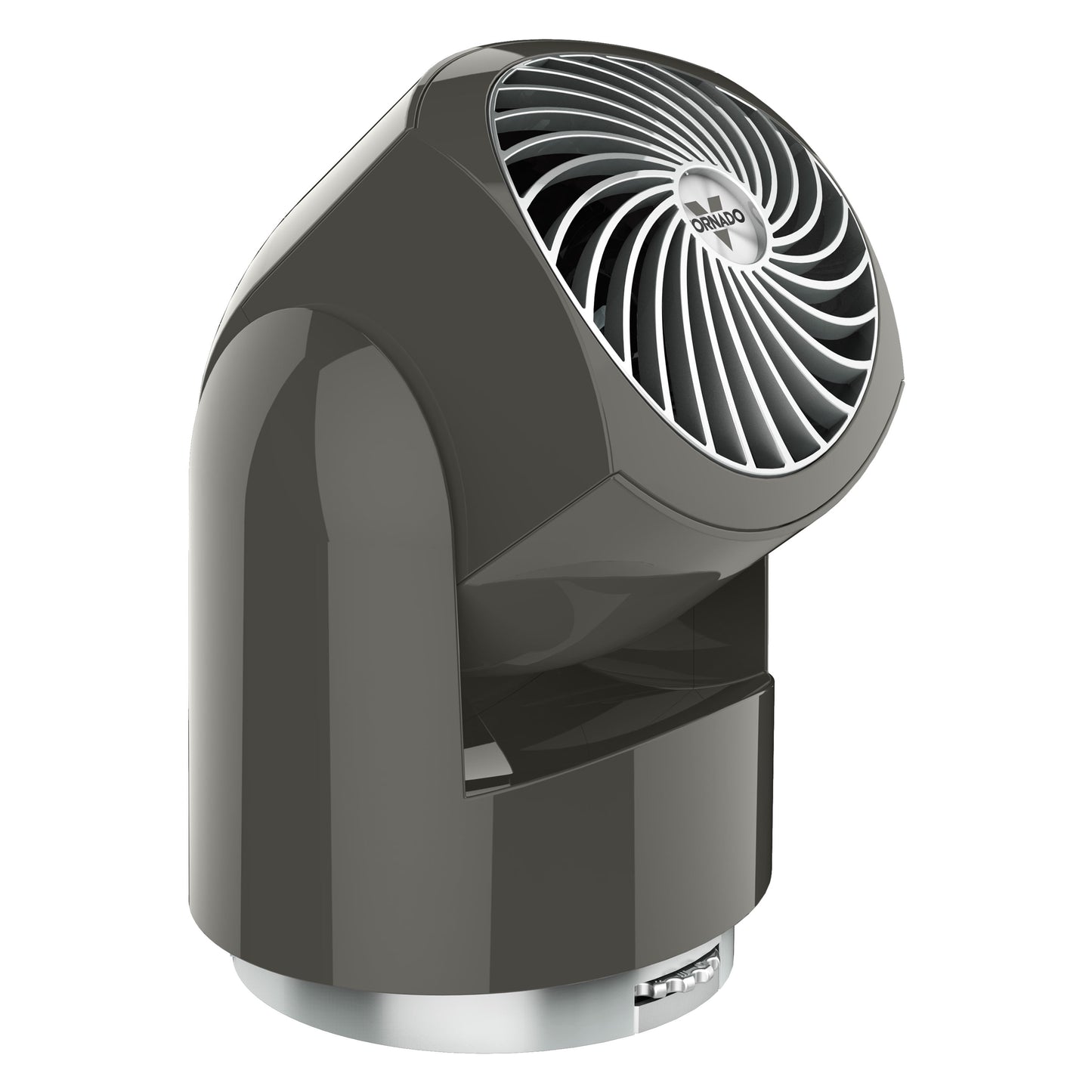 Vornado Flippi V10 Personal Oscillating Fan, 9.75 in, Compact, Desktop, for Office, Desk, Bedroom, Gray