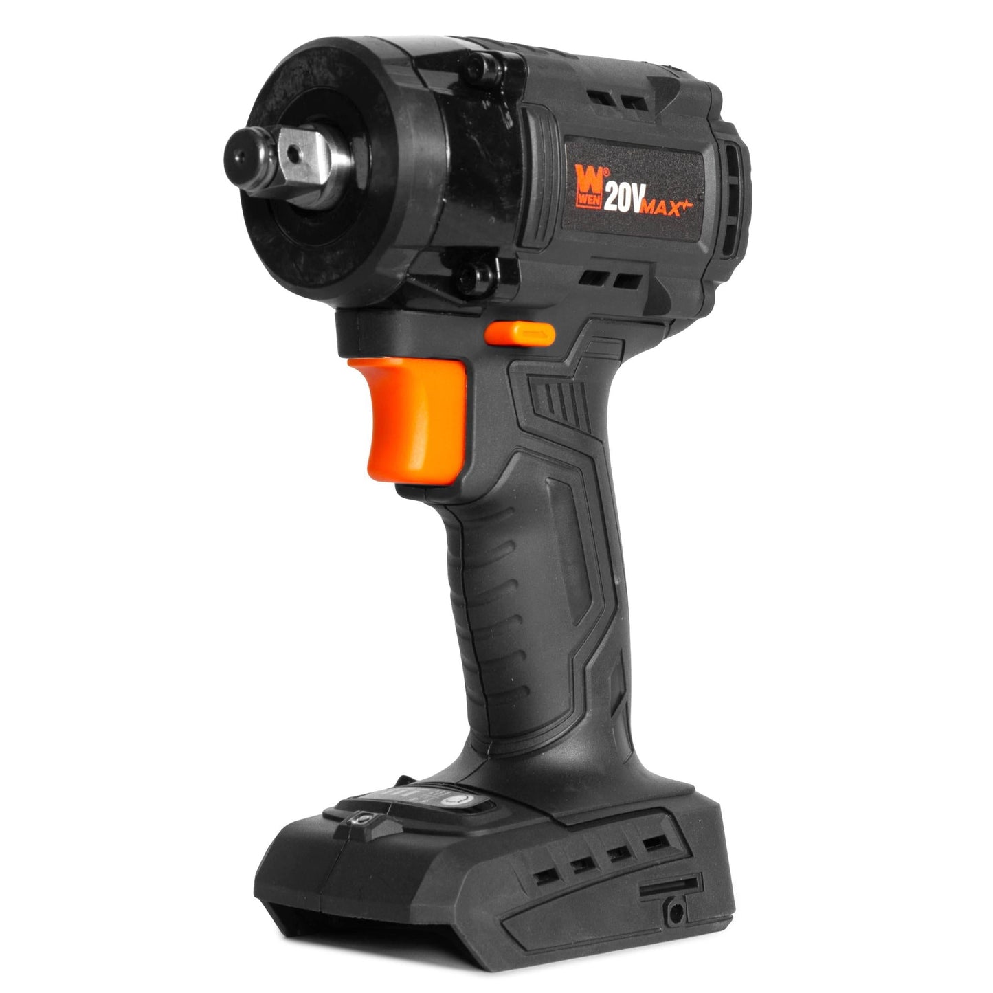 WEN 20108BT 20V Max Brushless Cordless Compact 1/2-Inch Impact Wrench with SmartStop (Tool Only â€“ Battery Not Included)