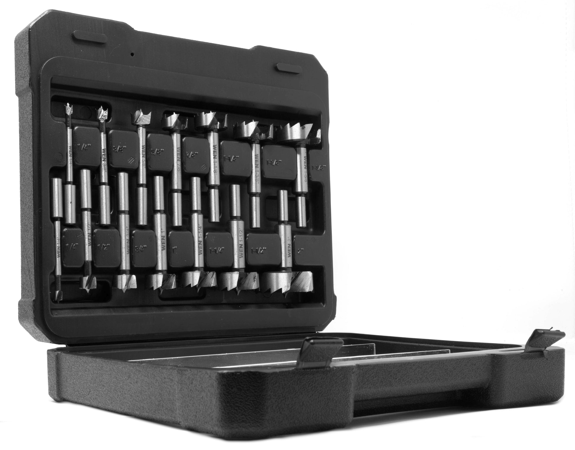 WEN Products 14-Piece Forstner Bit Set with Carrying Case