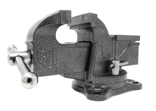 WEN Products 3-Inch Heavy Duty Cast Iron Bench Vise with Swivel Base