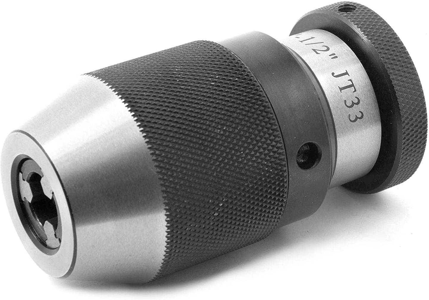 WEN Heavy Duty JT33 Keyless Drill Press Chuck with 1/64 to 1/2-Inch Capacity