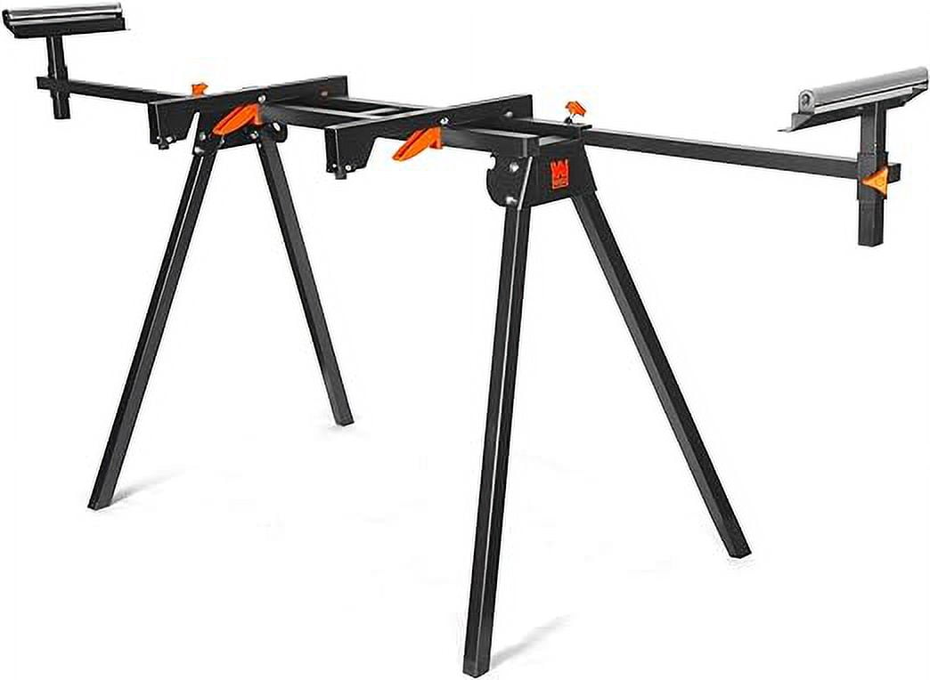 WEN Universal Collapsible Miter Saw Stand, 350-Pound Capacity