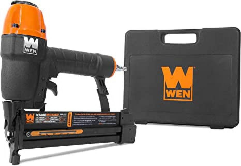 WEN18-Gauge 2-in-1 Pneumatic 2-Inch Brad Nailer and 1/4-Inch Crown Stapler