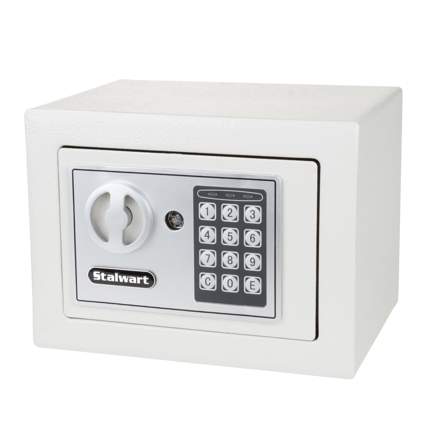 STALWART Digital Security Safe Box for Valuables Ã¢â‚¬â€œ Compact  Steel Lock Box with Electronic Keypad Ã¢â‚¬â€œ Portable Safe for Home, Business, or Travel (Gray)