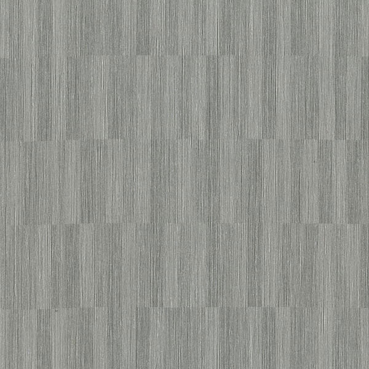 Warner Textures Barie Grey Vertical Tile Wallpaper, 27-in by 27-ft, 60.8 sq. ft