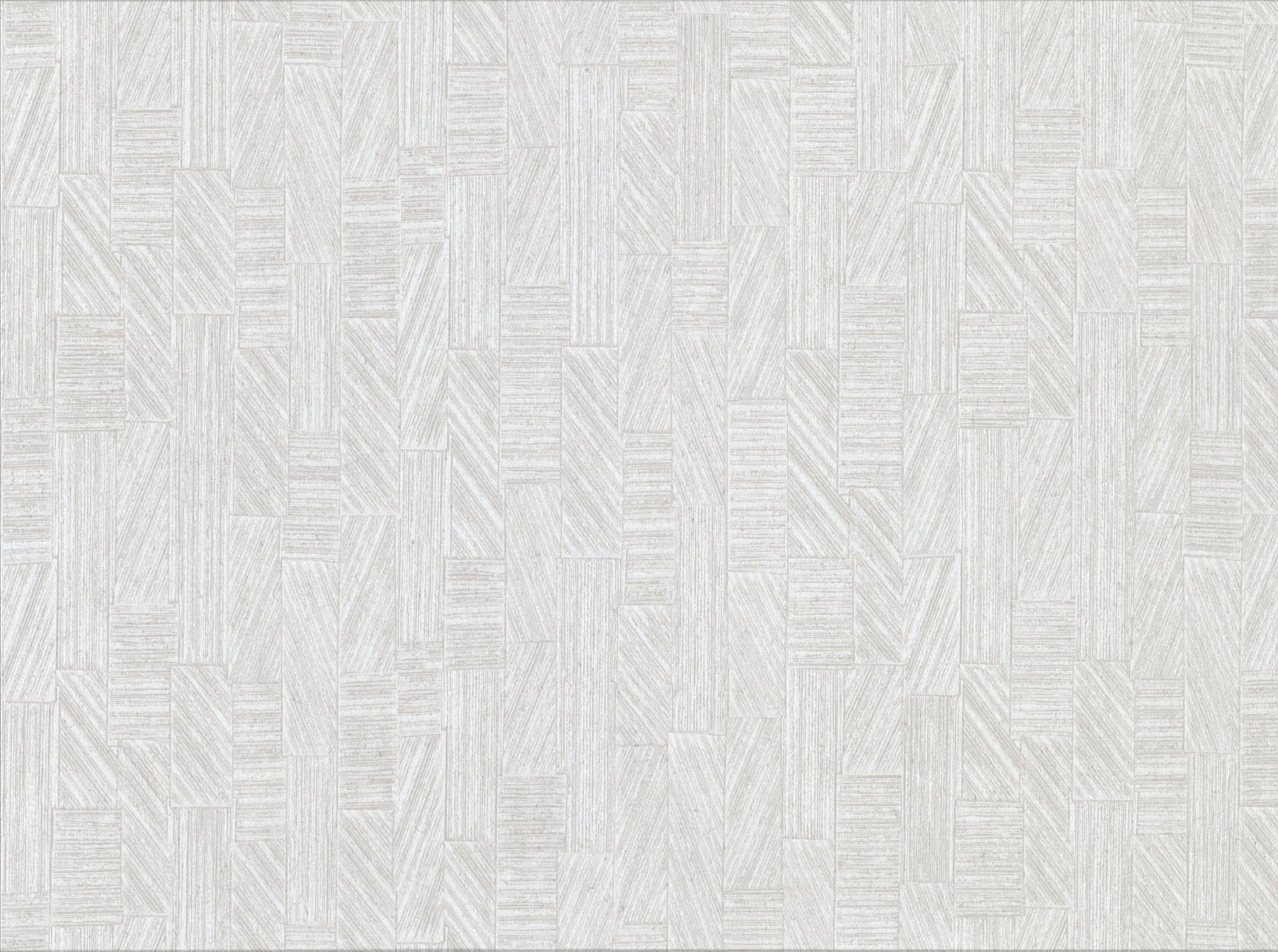 Warner Textures Kensho Off-White Parquet Wood Wallpaper, 27-in by 27-ft, 60.8 sq. ft