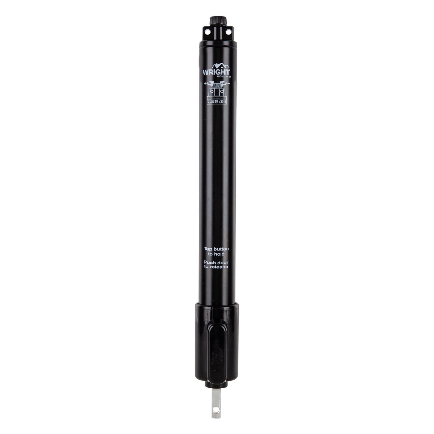 Wright Products Standard Duty E-Z Hold Pneumatic Screen and Storm Door Closer, Black