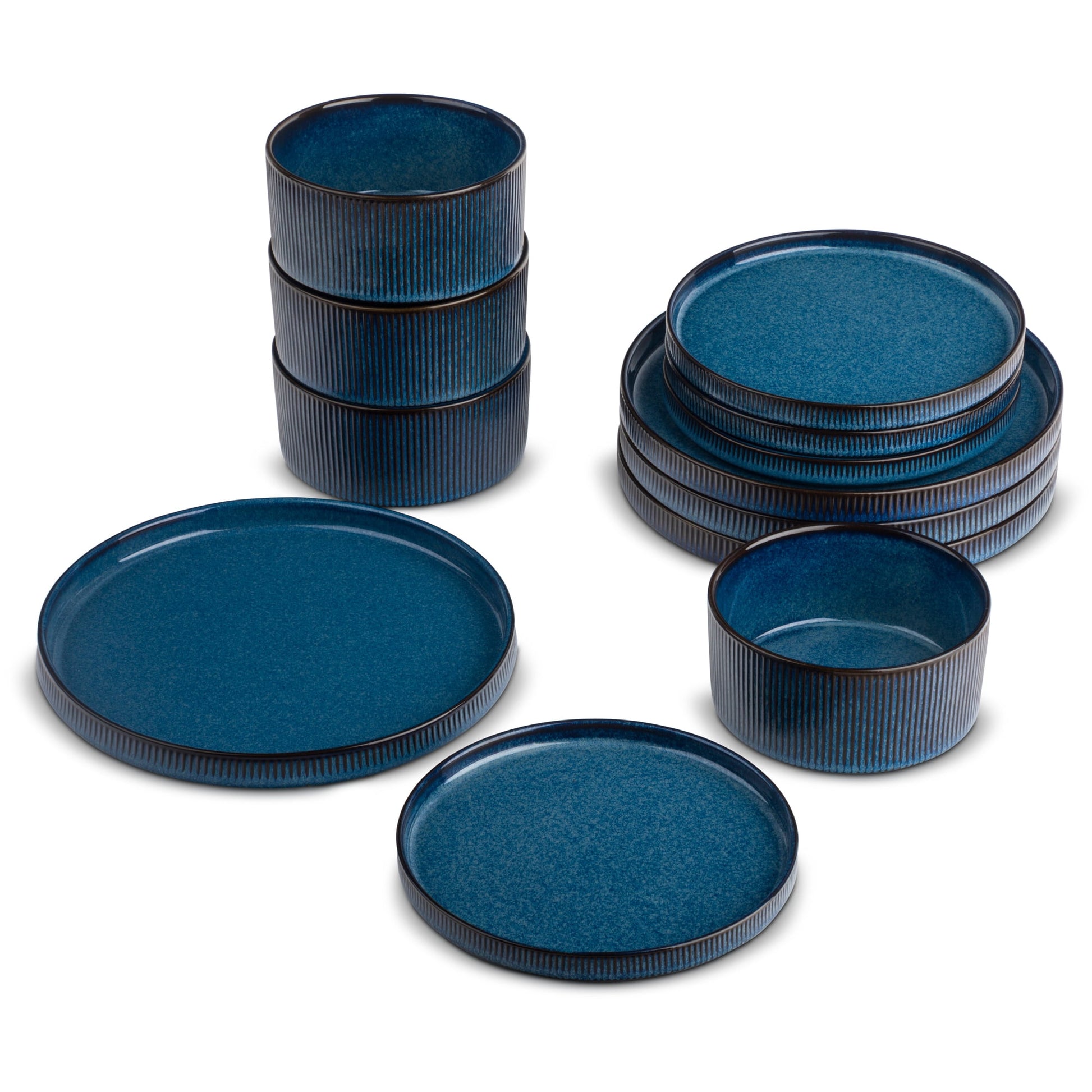 Yellowstone John 12-Piece Ceramic Dinnerware Set