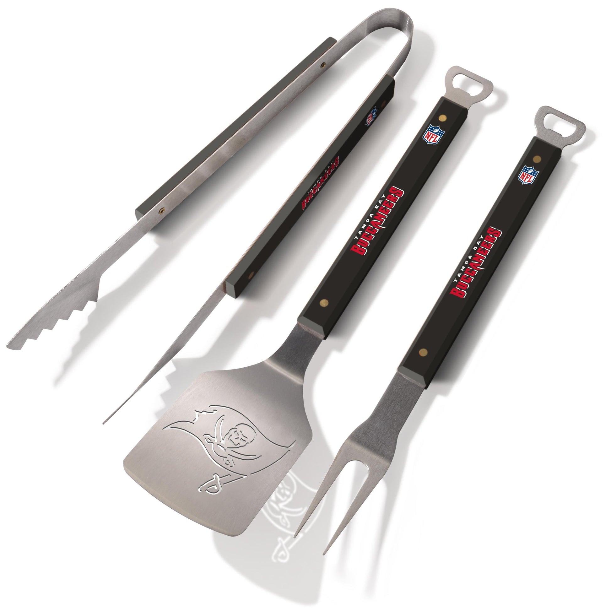 YouTheFan NFL Tampa Bay Buccaneers Spirit Series 3pc BBQ Set