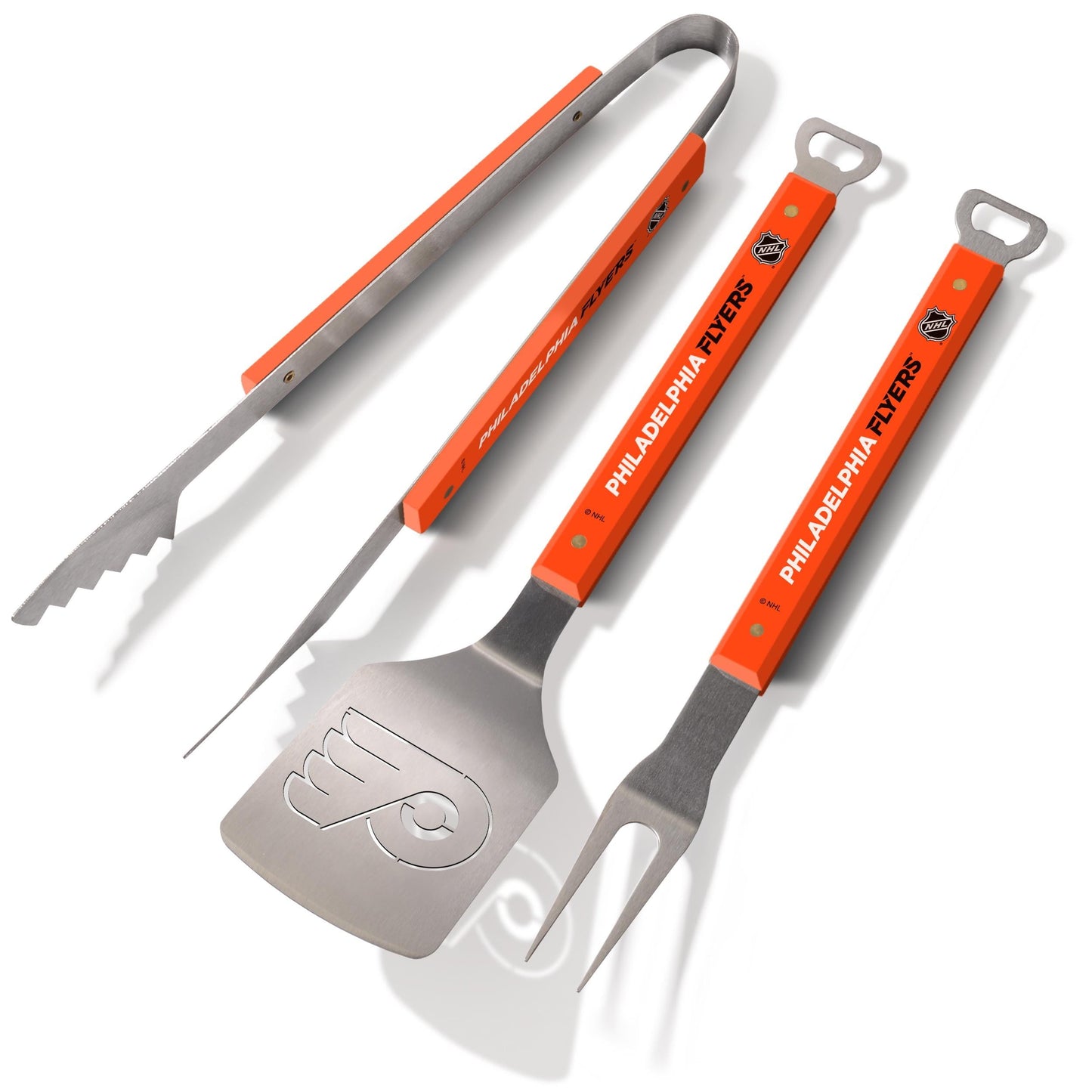 YouTheFan NHL Philadelphia Flyers Spirit Series 3pc BBQ Set