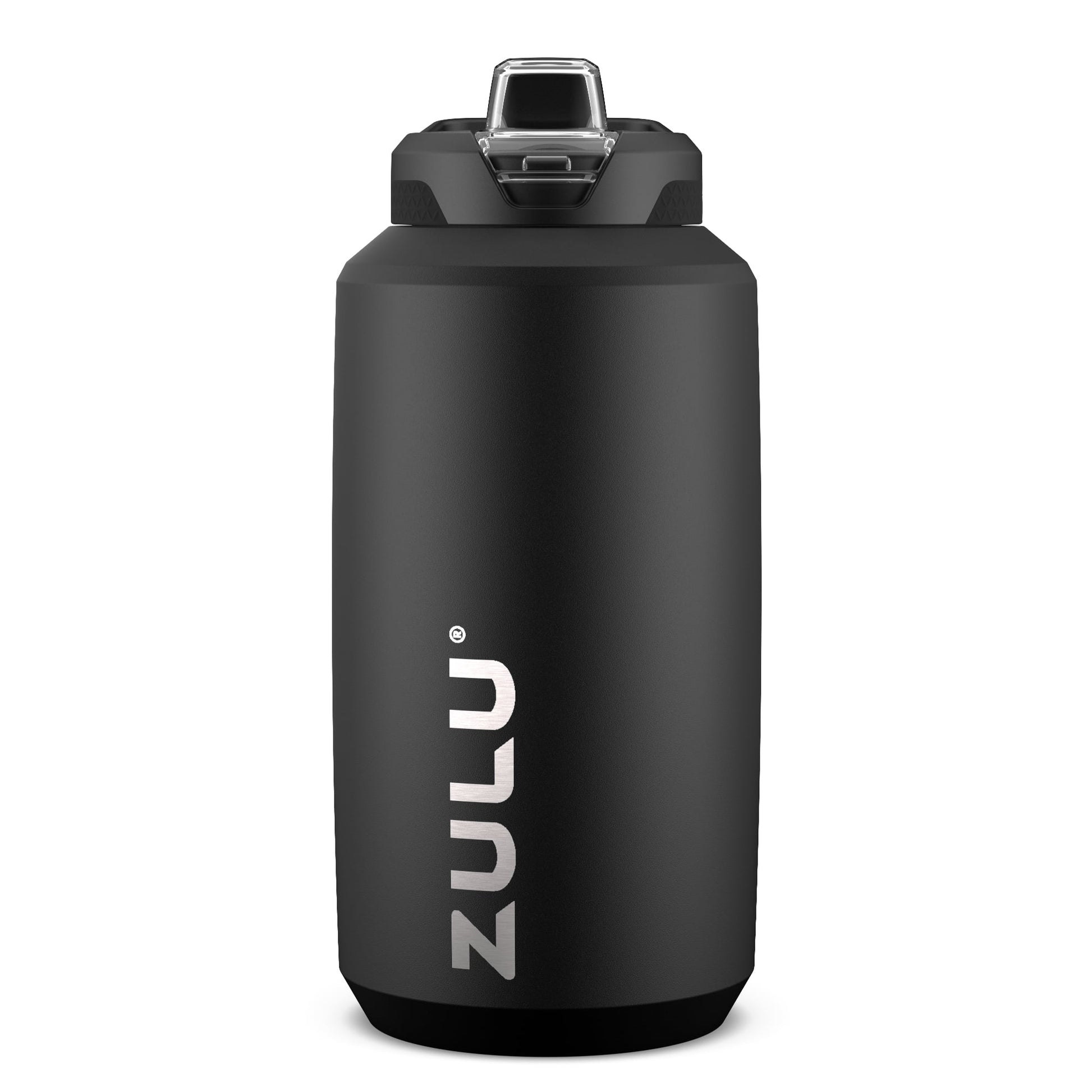 ZULU Goals Botella de Agua de Acero Inoxidable de Medio GalÃ³n de 64 fl oz, Blanca