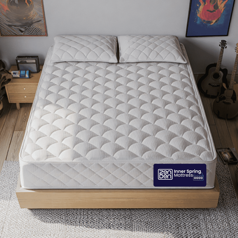 ZenDen 6" Full Medium Firm Tight Top Innerspring Mattress
