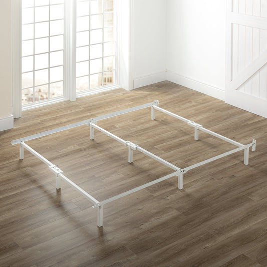 Zinus 7" CompackÂ® Metal Bed Frame, White, Full