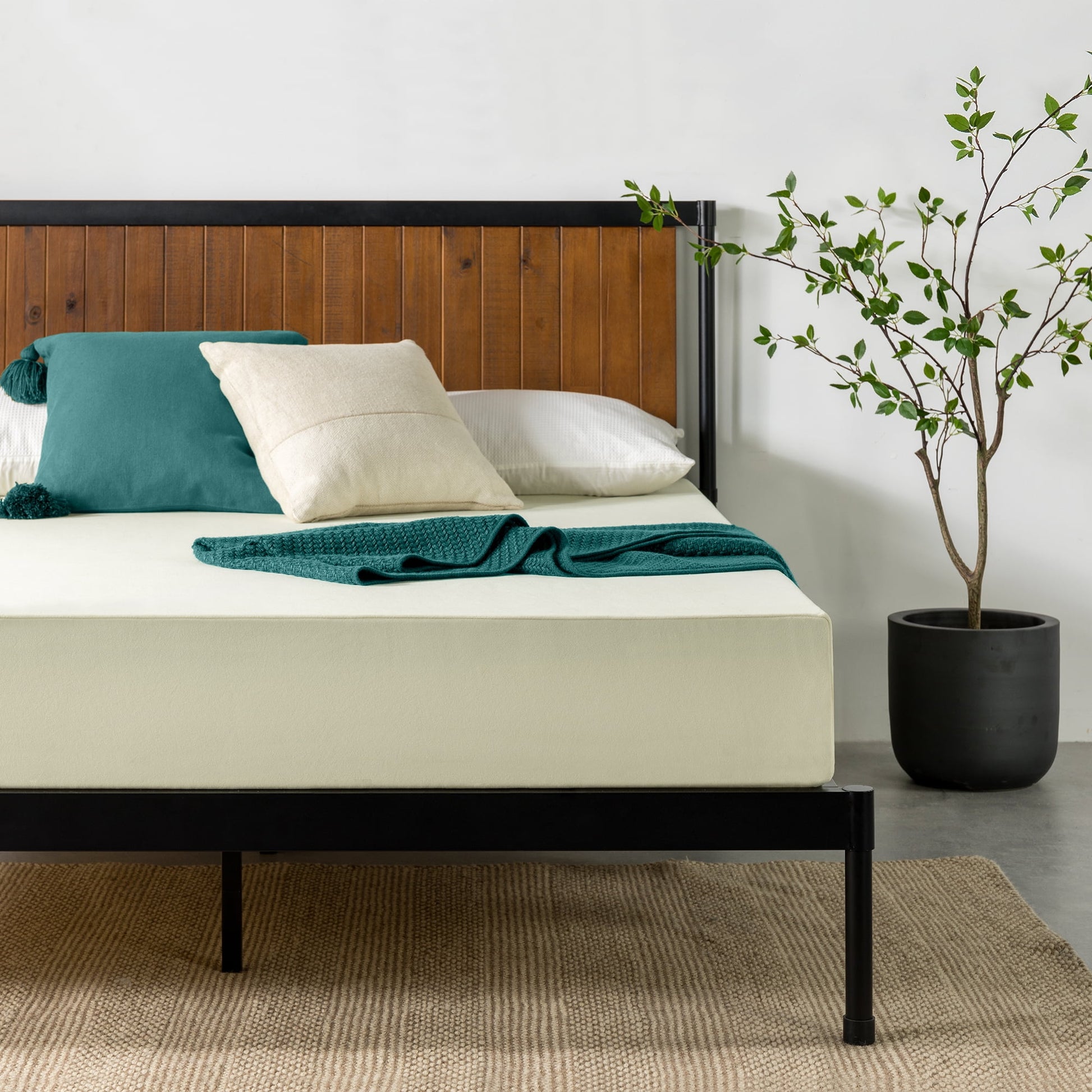 Zinus Gel Airflow 8" Full Mattress, Gel Memory Foam Mattress CertiPUR-US Certified