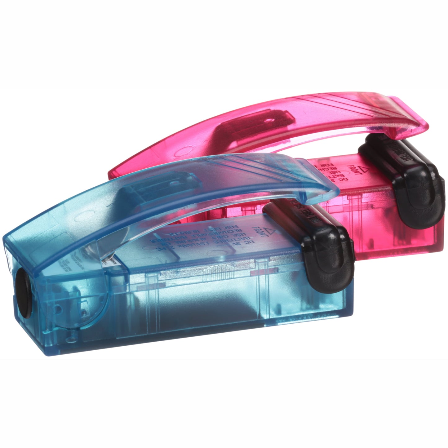 iTouchless Vacuum Sealers Clear Red and Clear Blue Bag Resealerâ„¢ 2 Counts Box